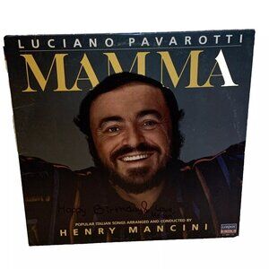Luciano Pavarotti / Henry Mancini Mamma (Vinyl, 1984) London 411 959-1 NM LP
